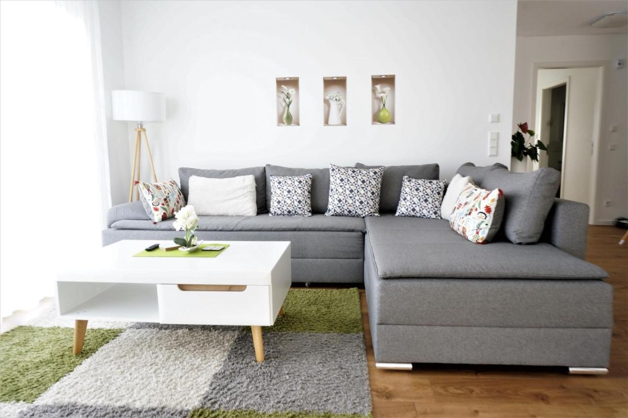 Panorama Penthouse Apartment Mit Klima Und Whirlpool Fuer Bis Zu 6 Personen フランケンタール エクステリア 写真