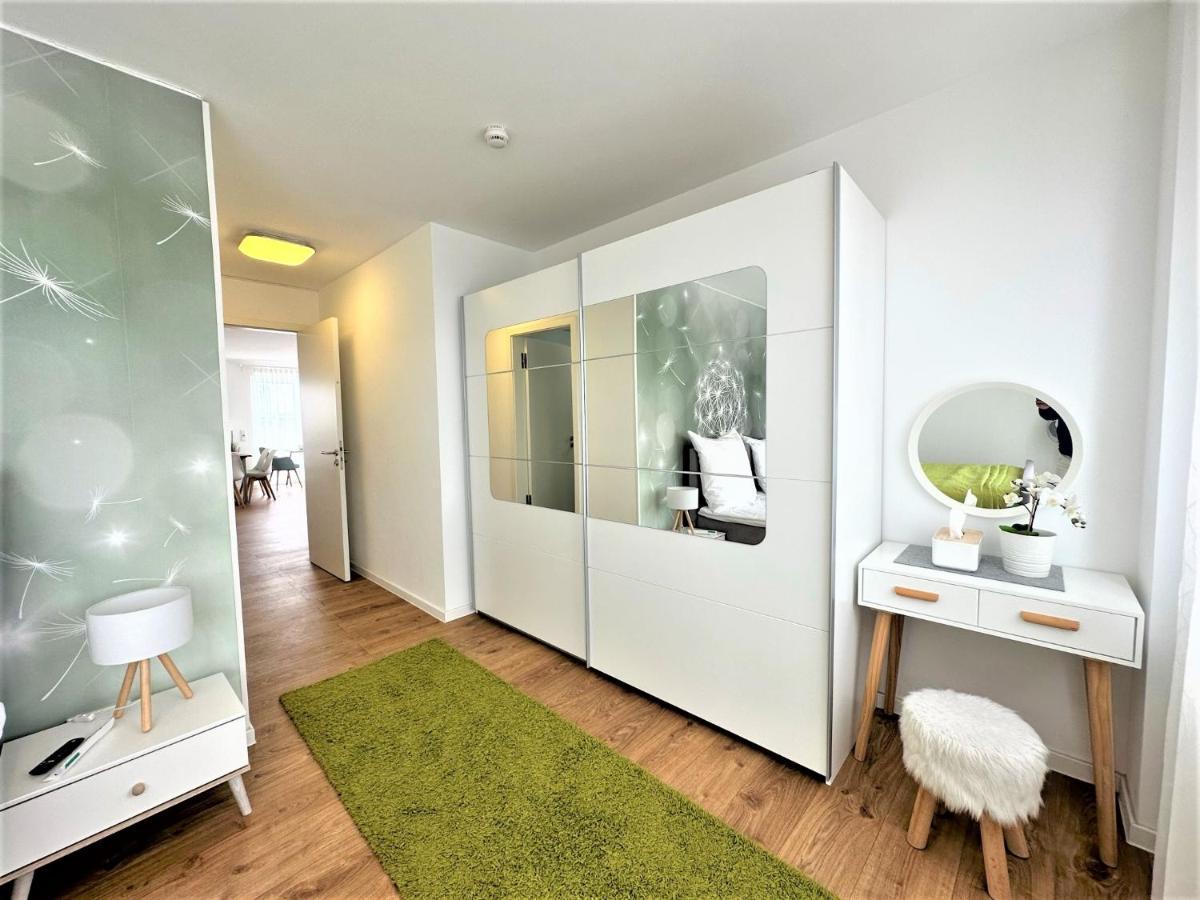 Panorama Penthouse Apartment Mit Klima Und Whirlpool Fuer Bis Zu 6 Personen フランケンタール エクステリア 写真
